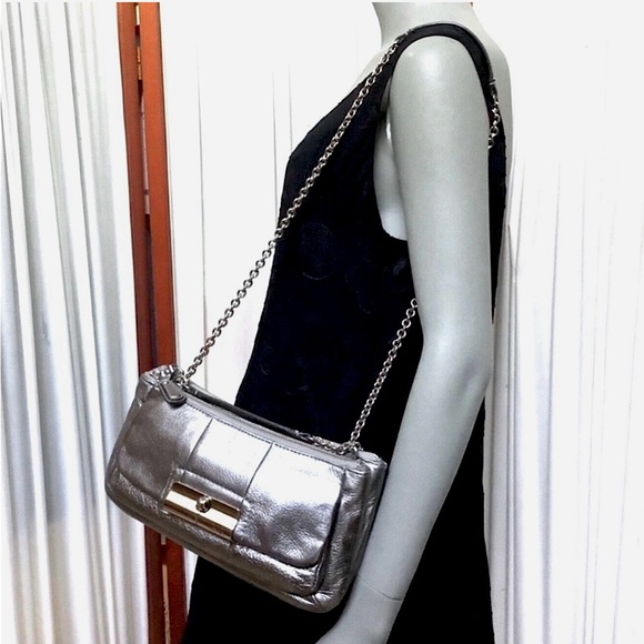 Coach Kristin NEW Chain Willow 16818 Leather - Picture 1 of 17